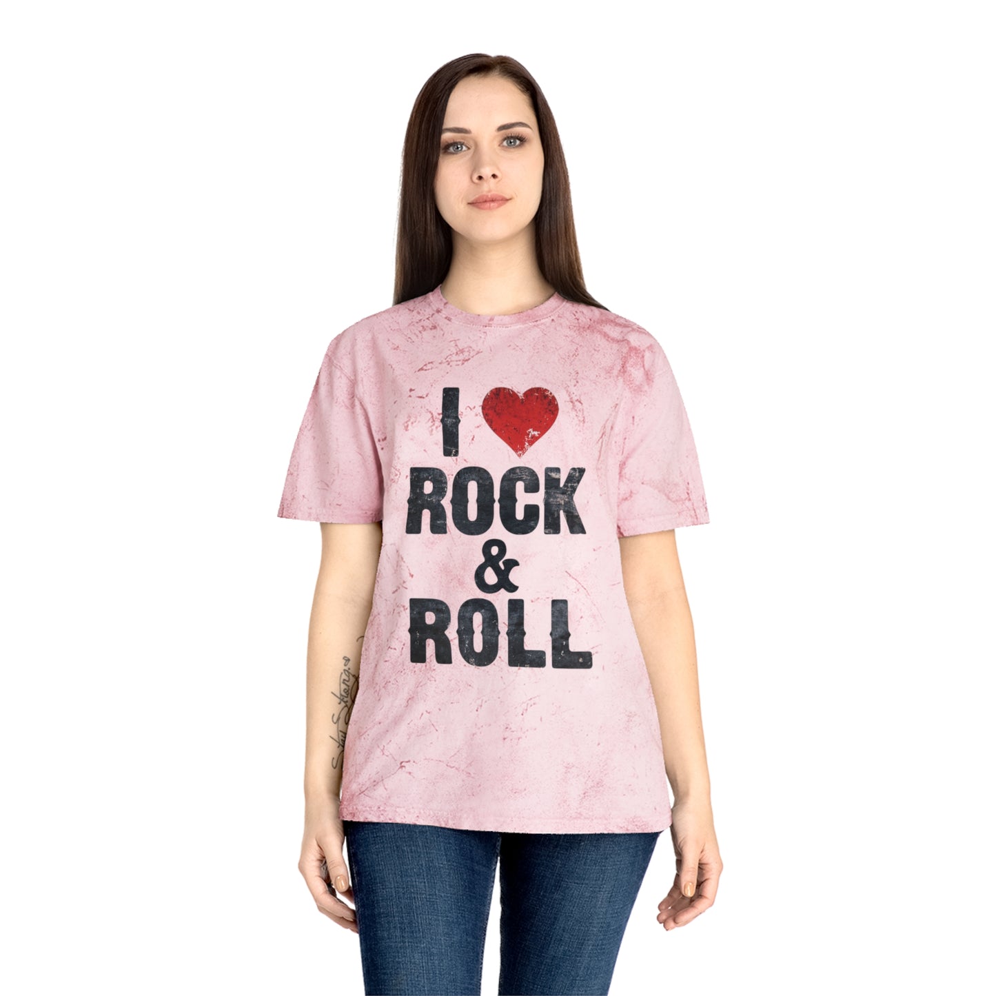 Rock & Roll Unisex Color Blast T-Shirt