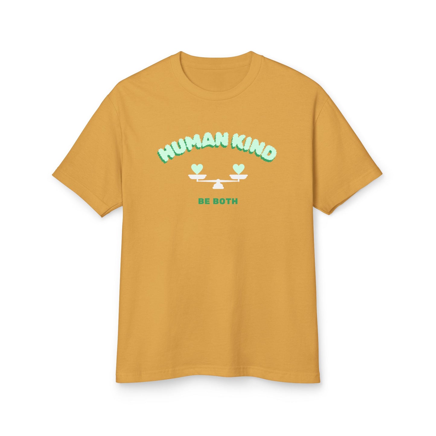 Human Kind Unisex Garment-Dyed Heavyweight Cotton Tee