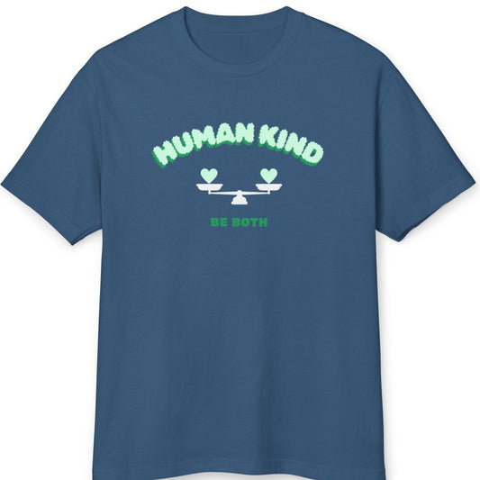 Human Kind Unisex Garment-Dyed Heavyweight Cotton Tee