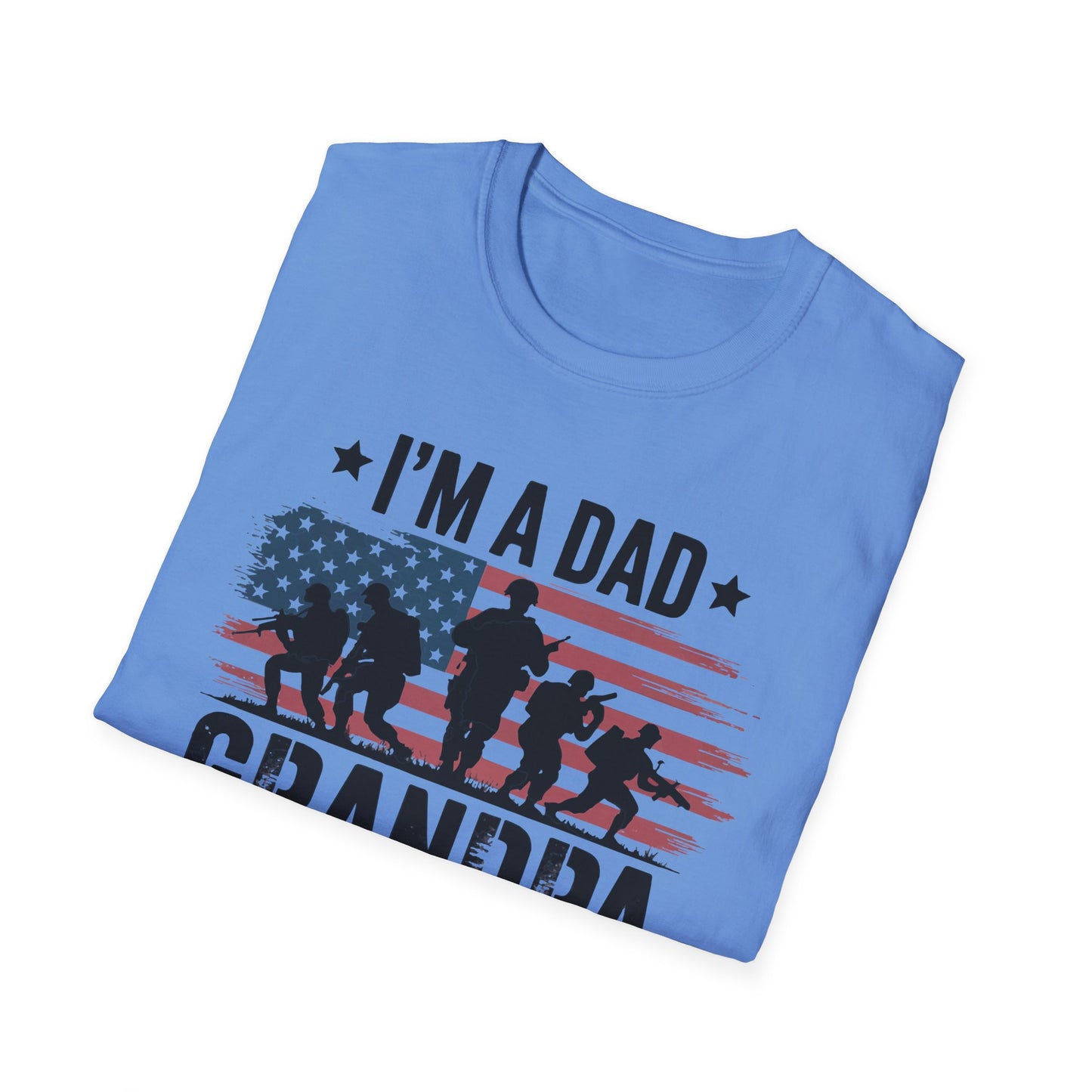 Dad, Grandpa, Veteran Unisex Softstyle T-Shirt