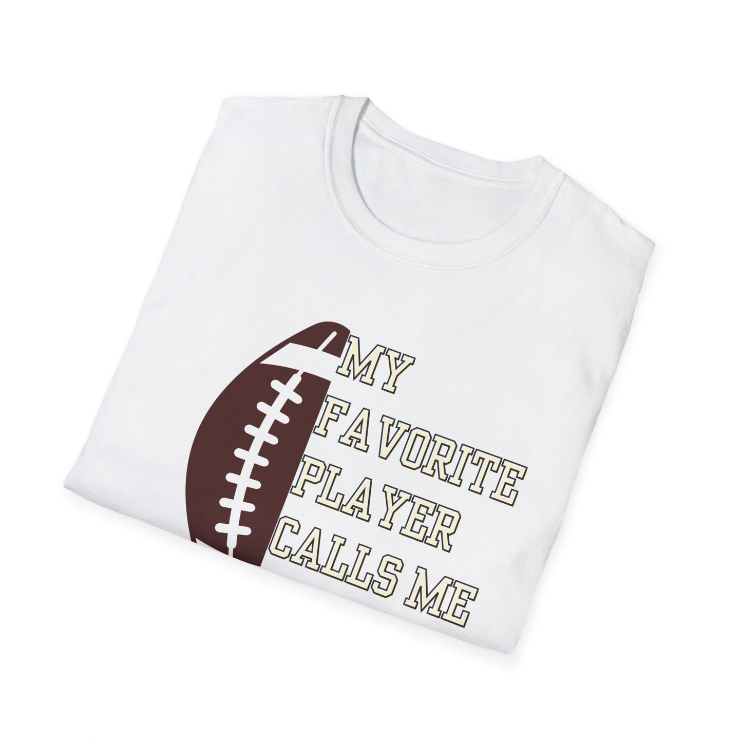 Favorite Player Football Unisex Softstyle T-Shirt