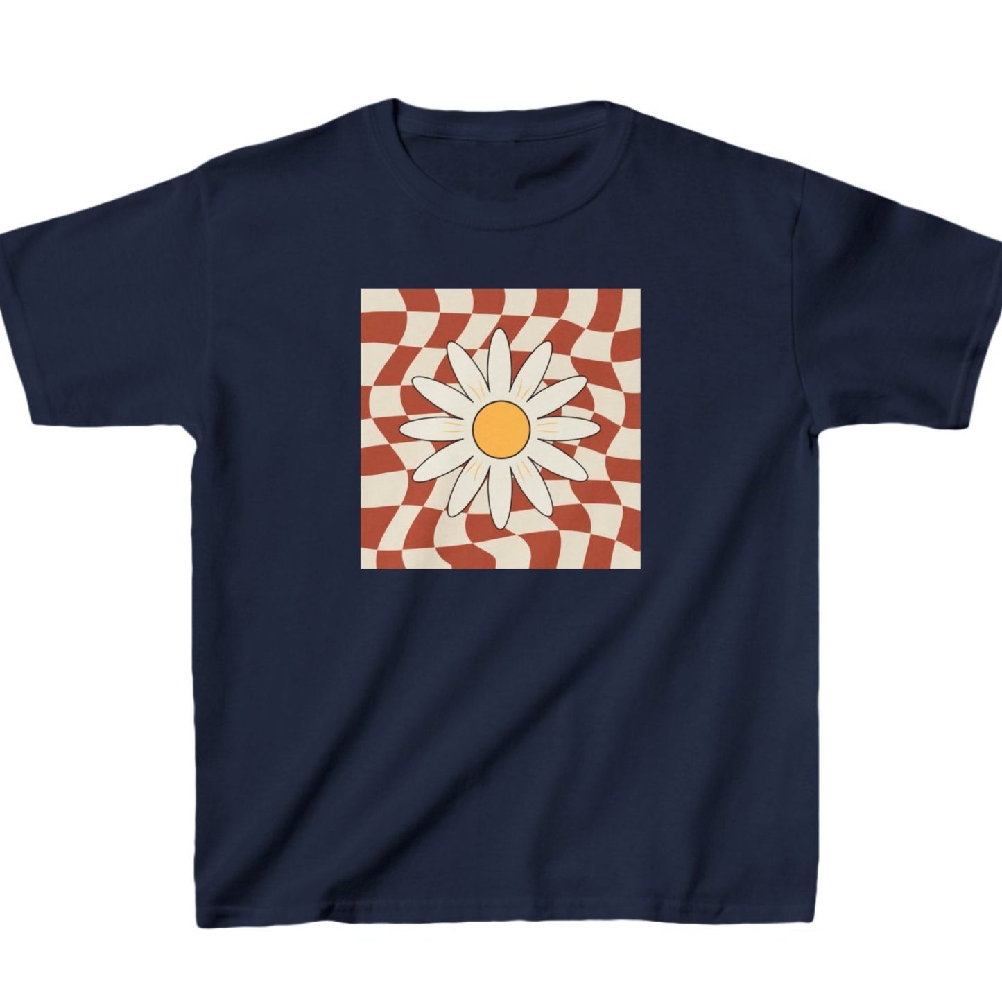 Retro Daisy Kids Heavy Cotton™ Tee