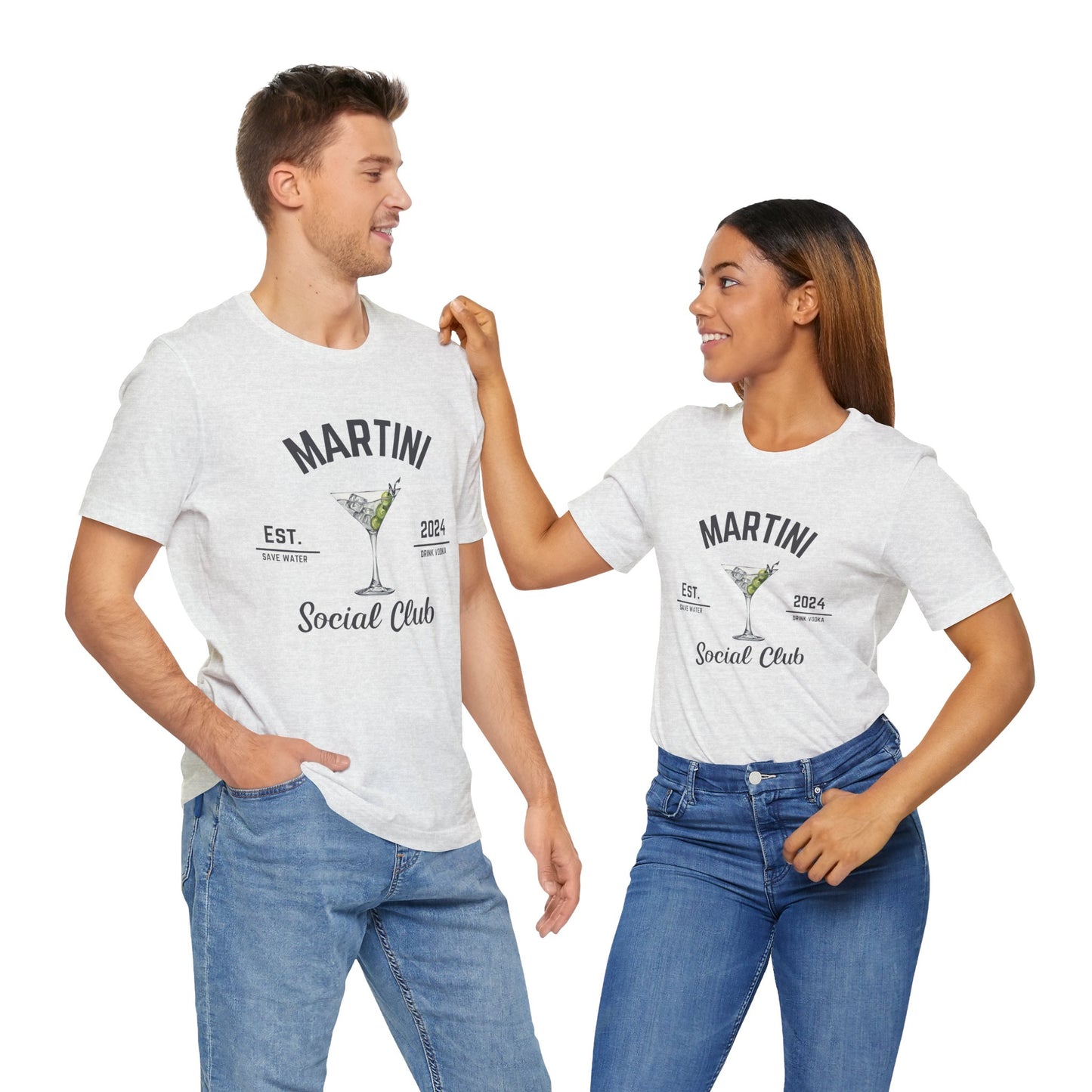 Martini Social Club Unisex Jersey Short Sleeve Tee