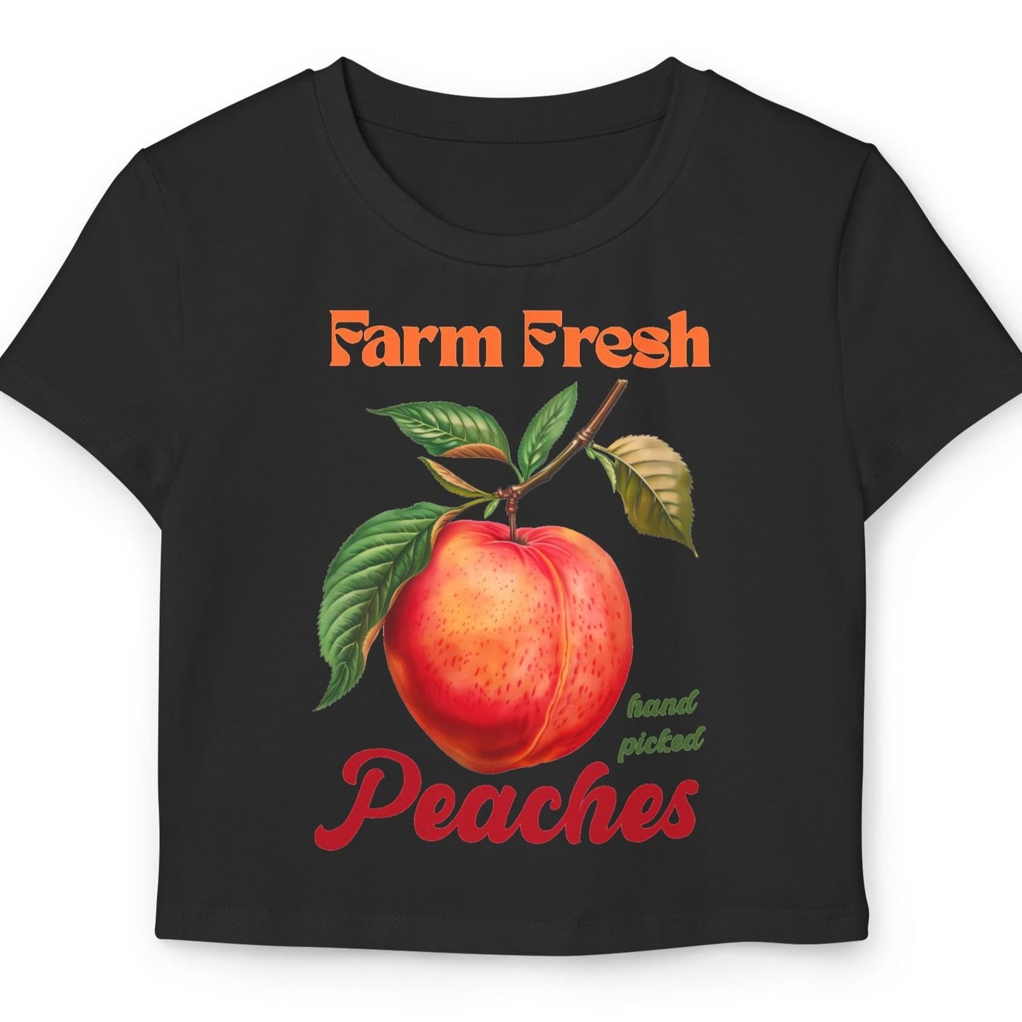 Farm Fresh Peaches Women's Baby Tee