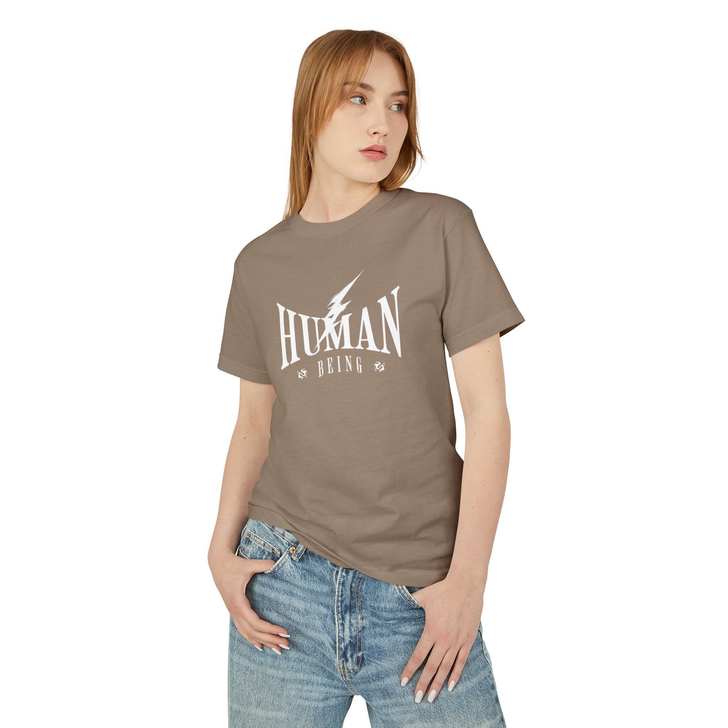 Human Being Unisex Garment-Dyed Heavyweight Cotton Tee