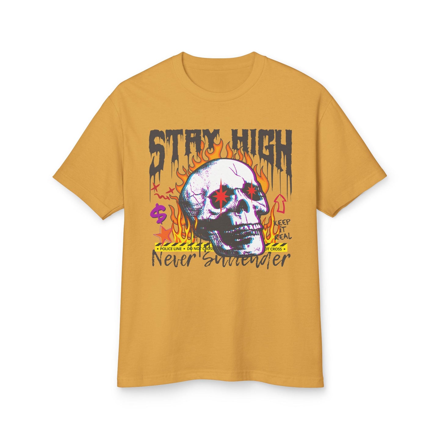 Stay High Unisex Garment-Dyed Heavyweight Cotton Tee