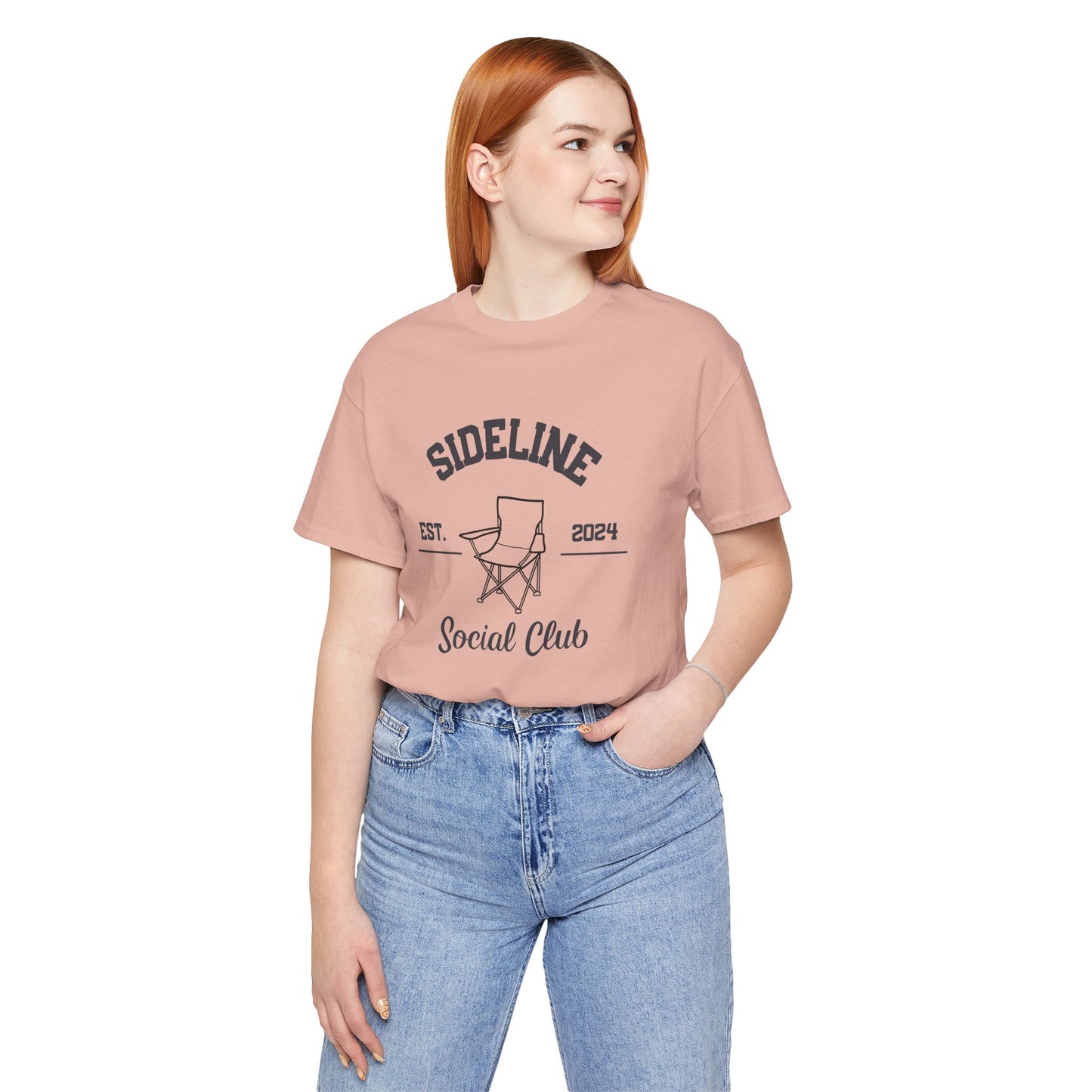 Sideline Social Club Unisex Jersey Short Sleeve Tee