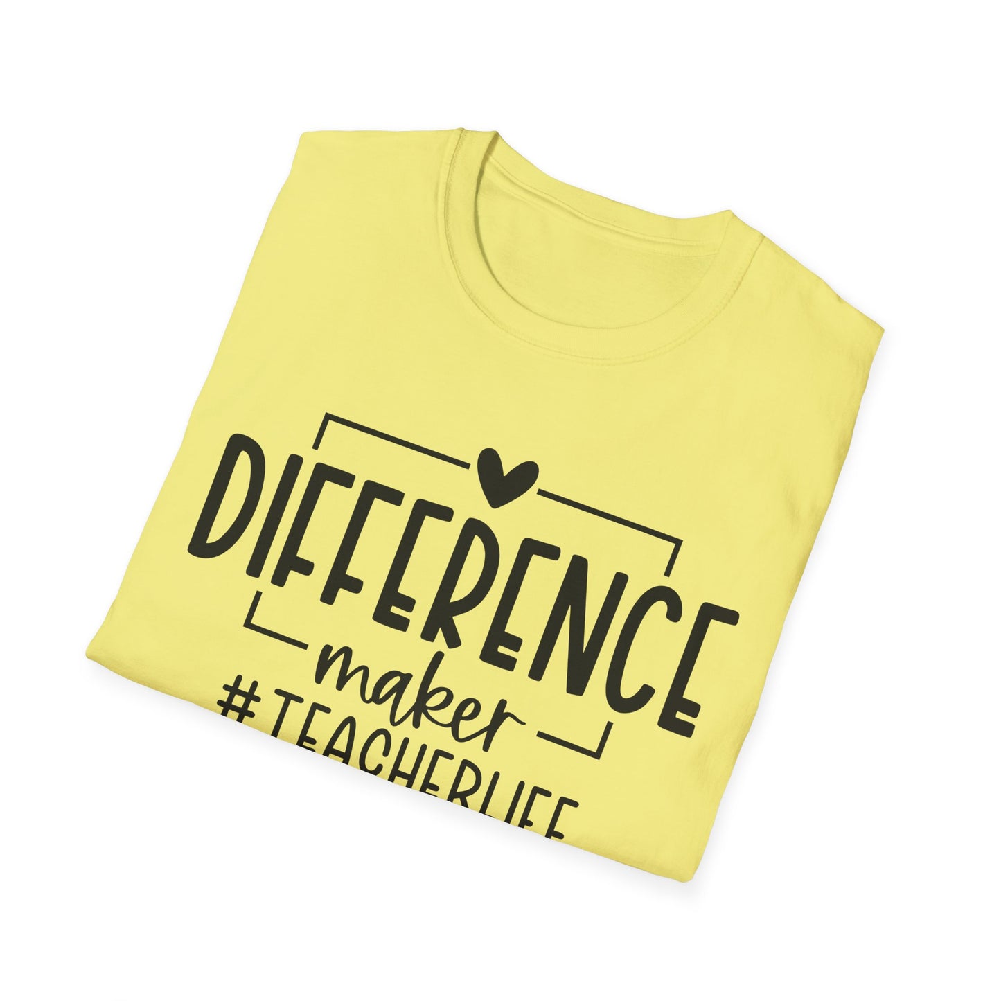 Difference Maker Unisex Softstyle T-Shirt