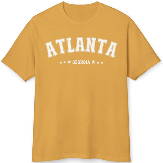 Atlanta Unisex Garment-Dyed Heavyweight Cotton Tee