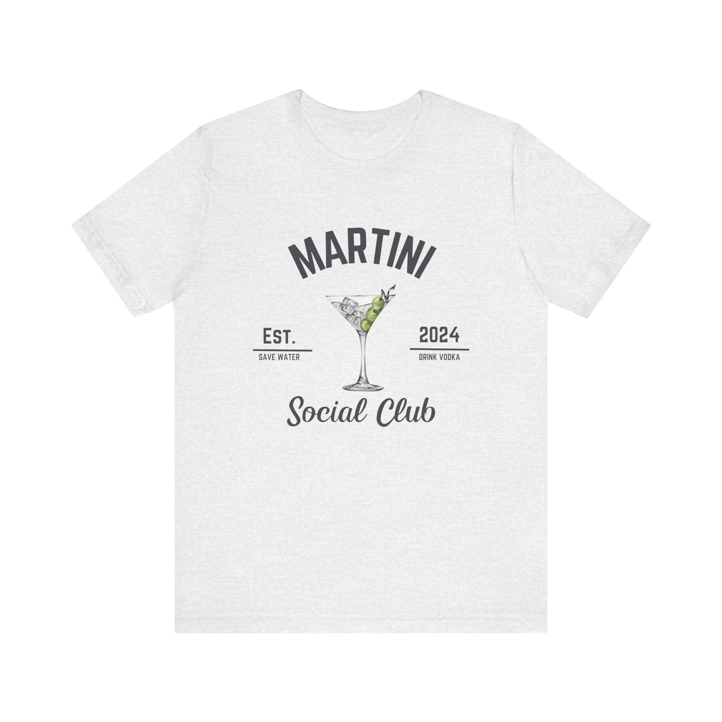 Martini Social Club Unisex Jersey Short Sleeve Tee