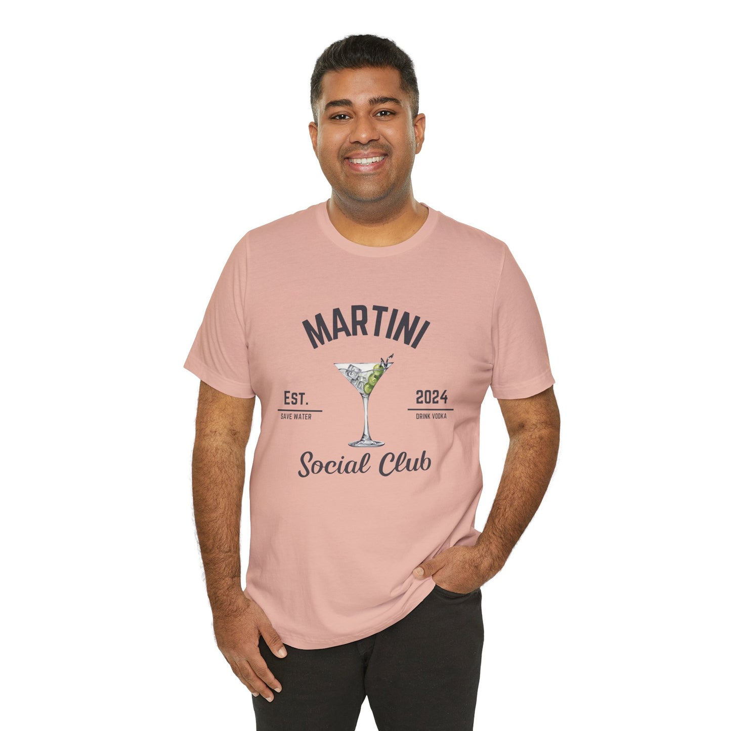 Martini Social Club Unisex Jersey Short Sleeve Tee