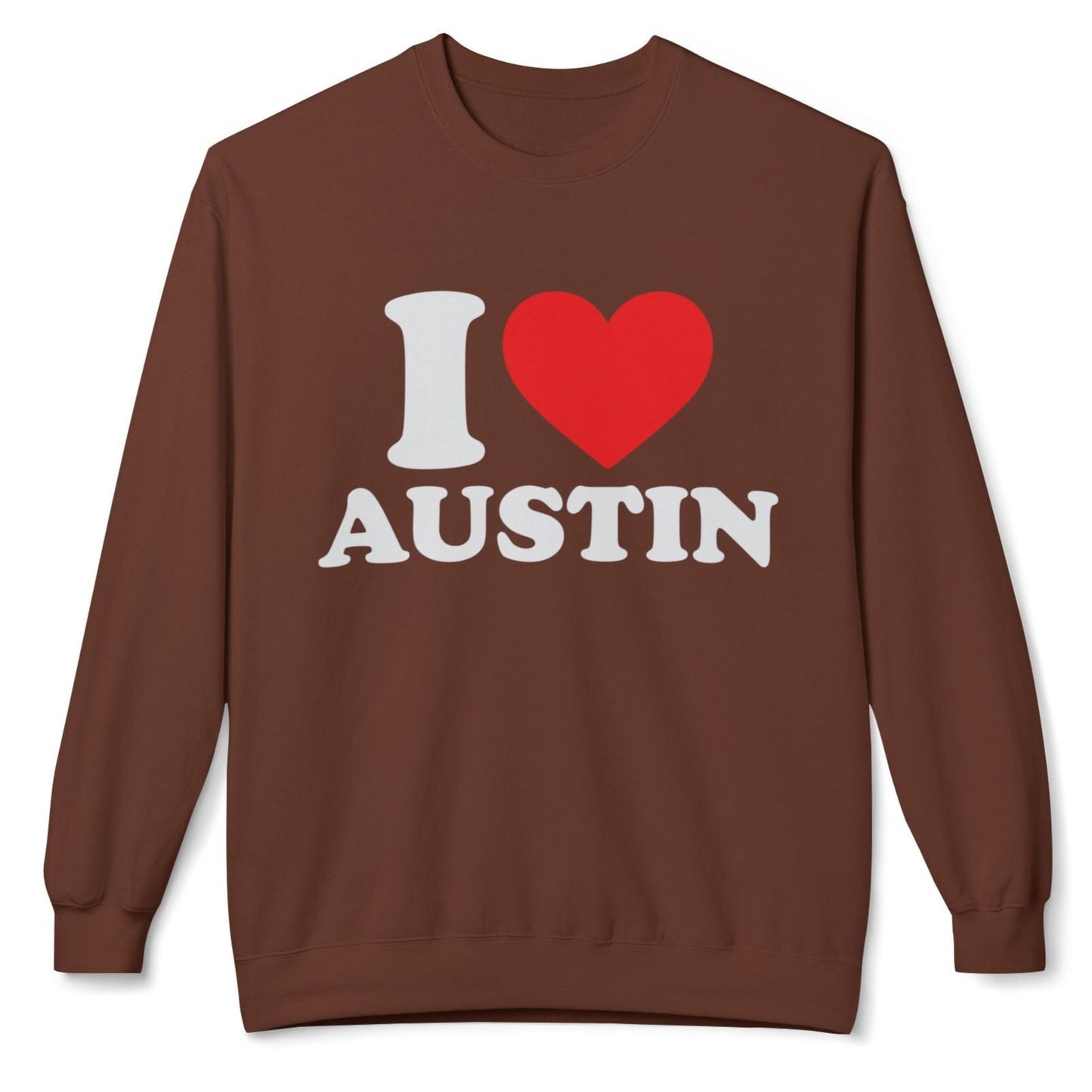 Austin Unisex Midweight Softstyle Fleece Crewneck Sweatshirt