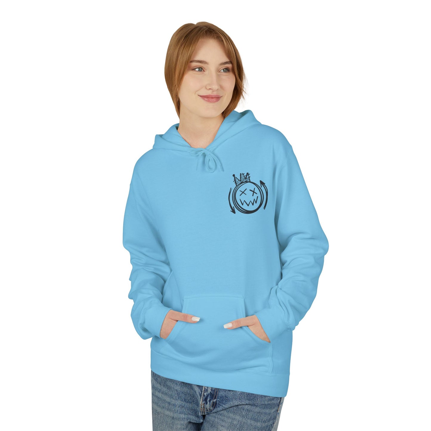 Unisex Motivated Streetwear Midweight Softstyle Fleece Hoodie