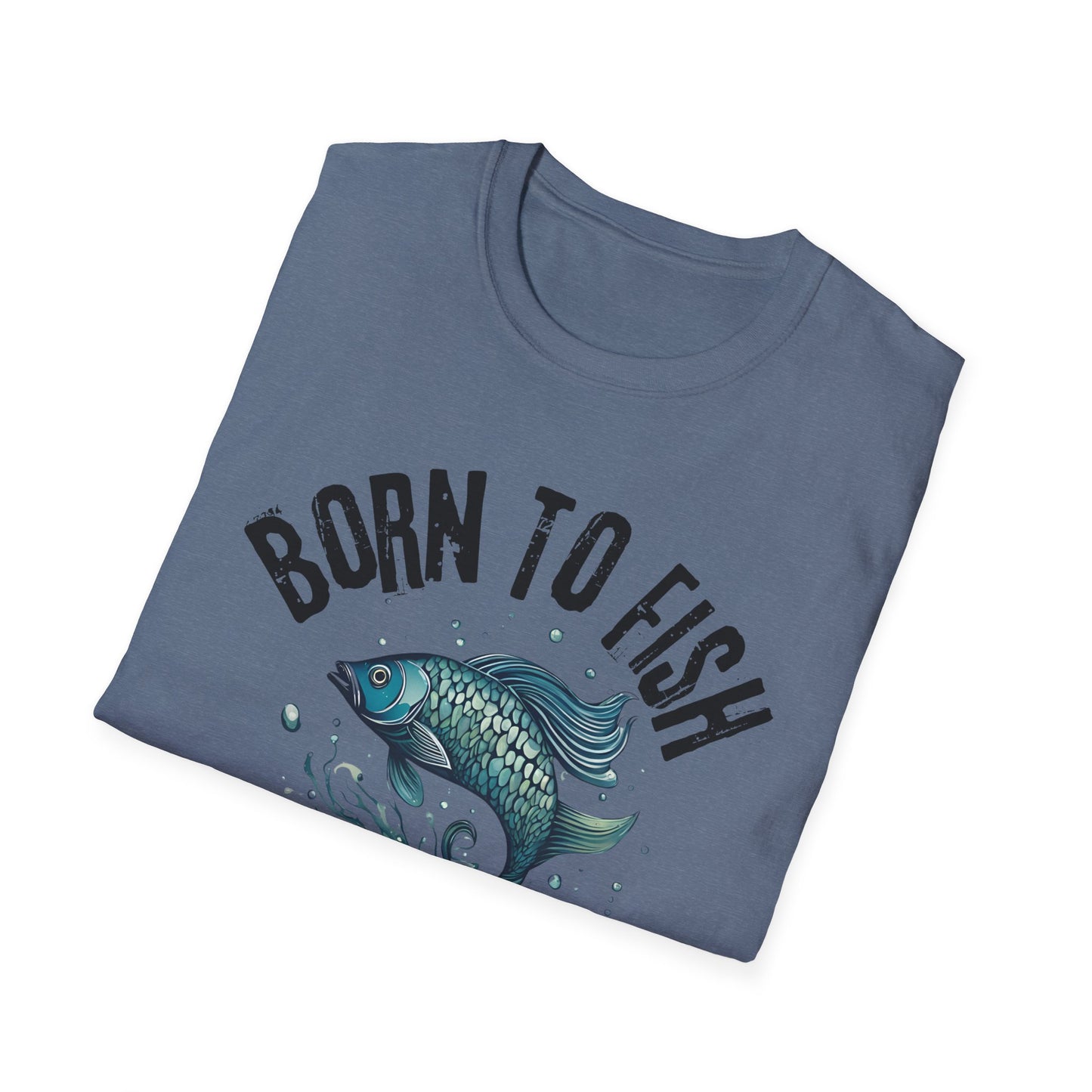 Born to Fish Unisex Softstyle T-Shirt