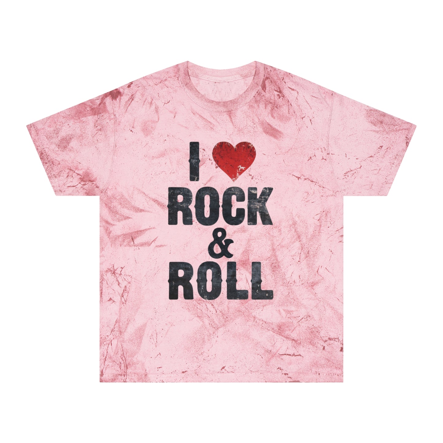 Rock & Roll Unisex Color Blast T-Shirt