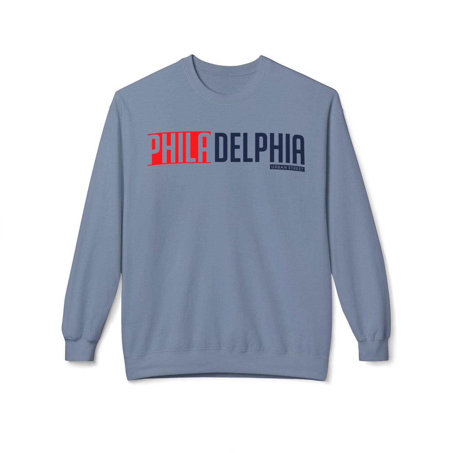 Philadelphia Unisex Midweight Softstyle Fleece Crewneck Sweatshirt