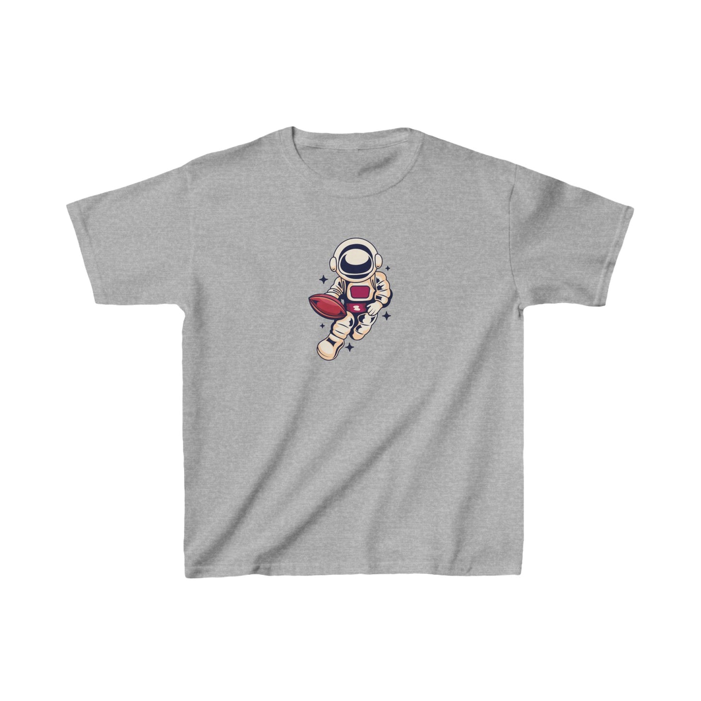 Football Astronaut Kids Heavy Cotton™ Tee