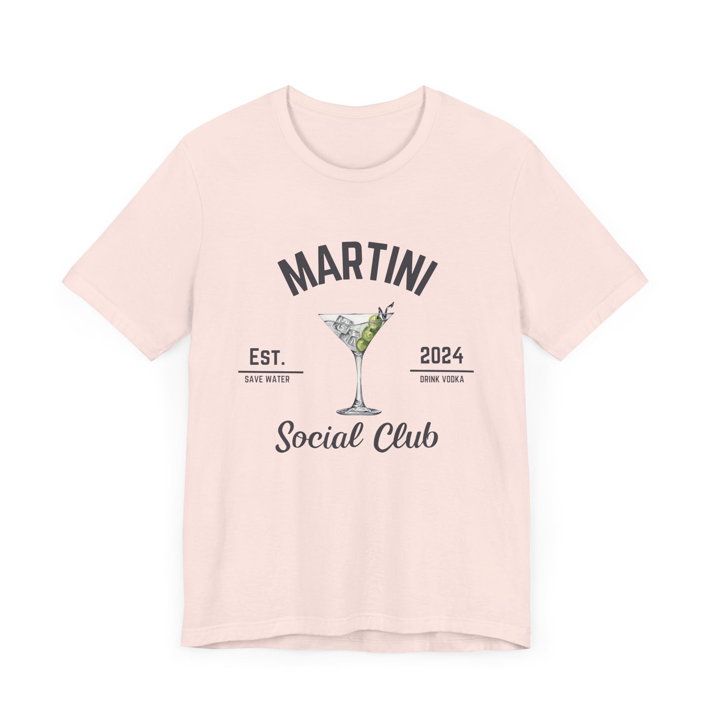 Martini Social Club Unisex Jersey Short Sleeve Tee